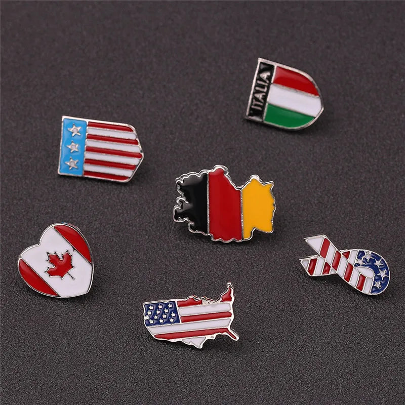 Hip Hop Africa Map Enamel Pins Brooches Ethnic Jewelry Ghana Congo Sudan Somalia Uganda Zimbabwe Zambia Liberia Map Brooch
