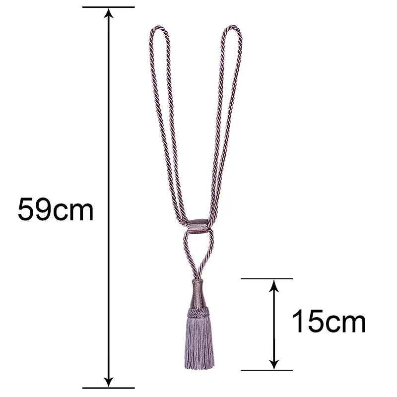 1Pc Tassel Curtain Tieback Hanging Belt