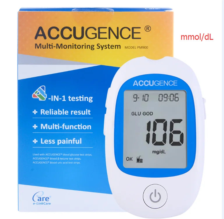 Accurate Blood Ketone Uric Acid Blood Glucose(GOD or GDH)