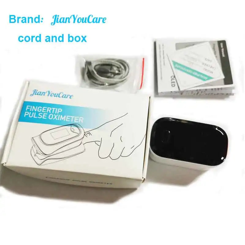 New Medical Portable Finger Pulse Oximeter Blood Oxygen Heart Rate Saturation Meter Oled Oximetro De Dedo Saturometro Monitor