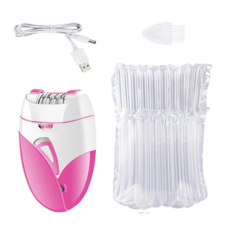 Rechargeable Epilator Women Electric Facial & Body Hair Remover