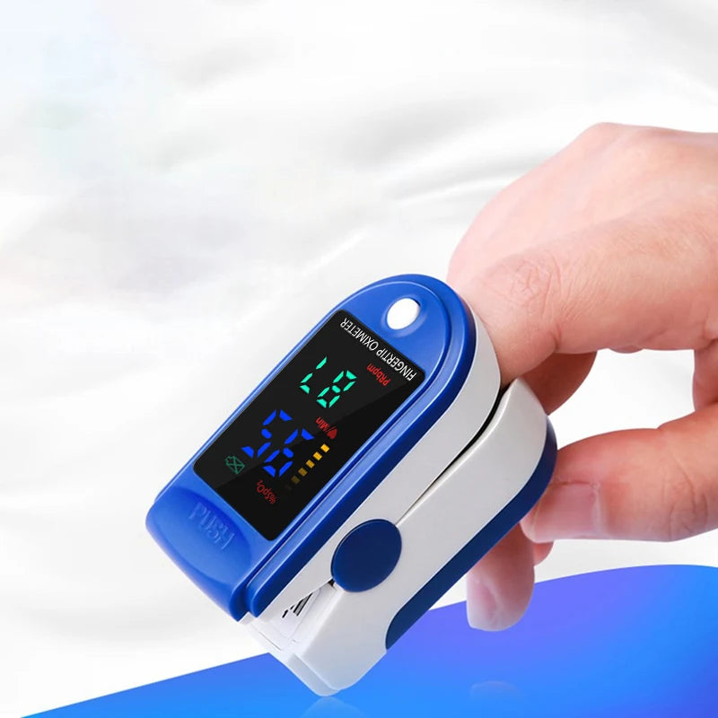Non-Contact IR Thermometer Fast measure Light or portable Fingertip medical equipment SpO2 PR monitoring oximeter