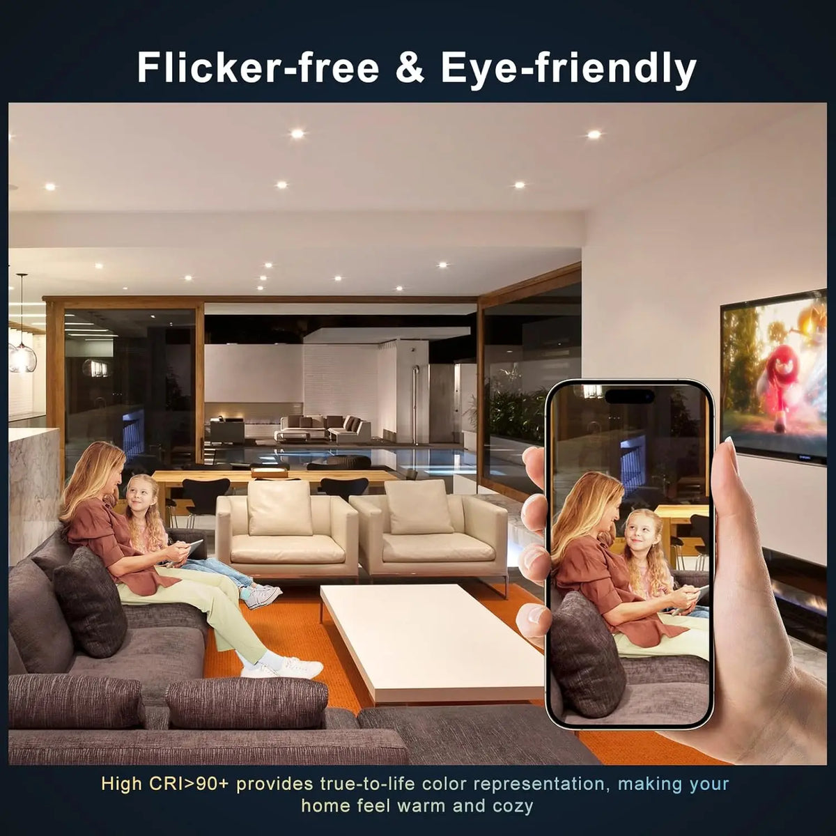 TUYA Downlight WIFI, 10W Smart LED Dimming Spot Light