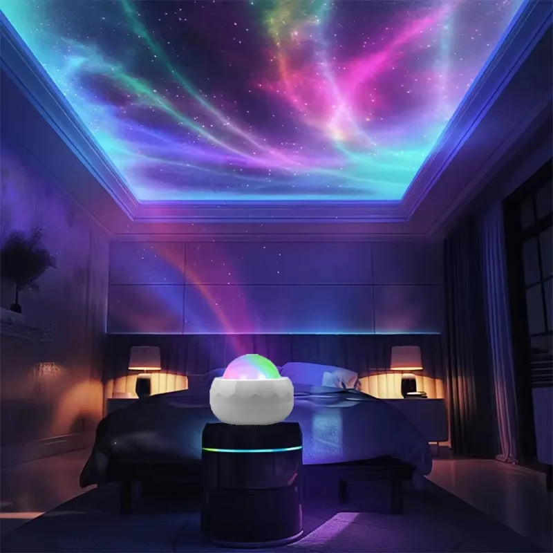 LED Atmosphere Night Light 7 Modes  Starry Sky Projector USB