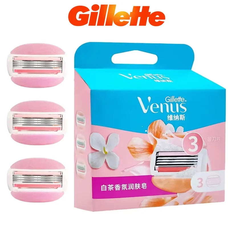 Gillette Venus Women's Razor ComfortGlide White Tea Blade Refills
