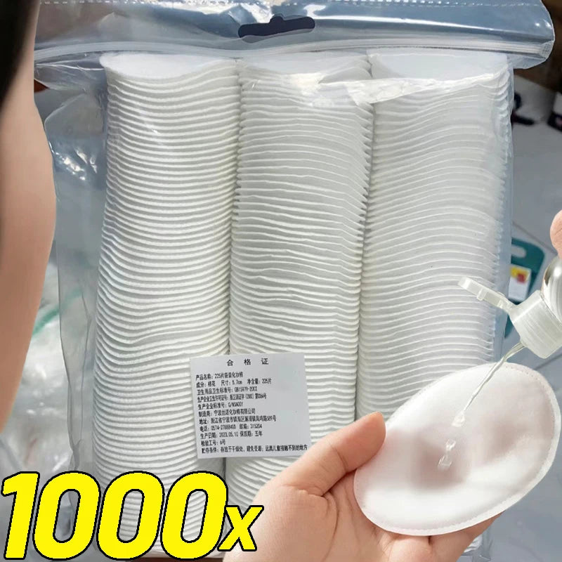 Disposable Soft and Breathable Circular Makeup Remover