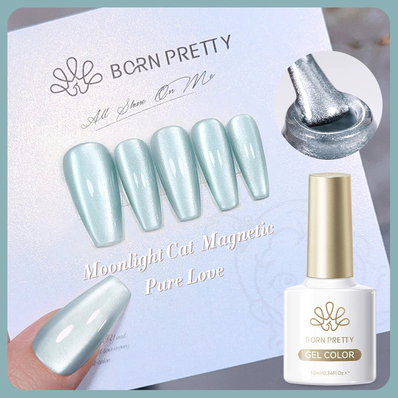 BORN PRETTY 117 Colors Cat Magnetic Gel Nail Polish 10ml