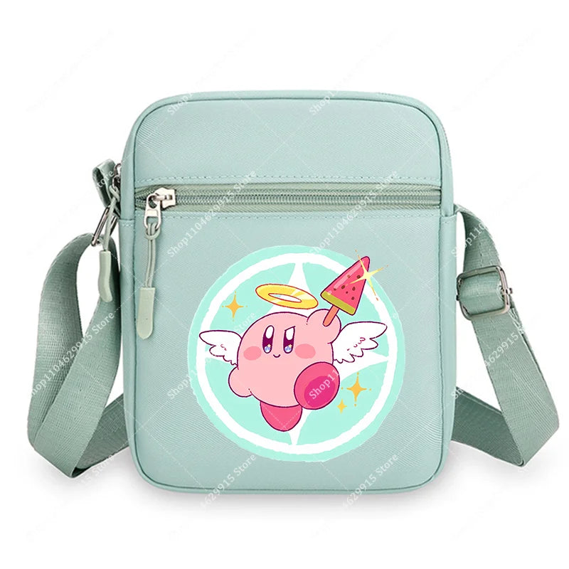 Star Kirbys Shoulder Bags Cute Cartoon Anime Crossbody Bag