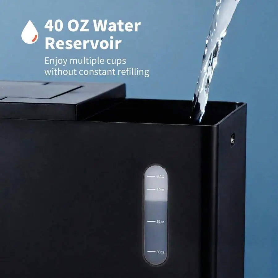 2-In-1 Coffee Maker - Capsule & Ground Compatible With Reusable Filter,