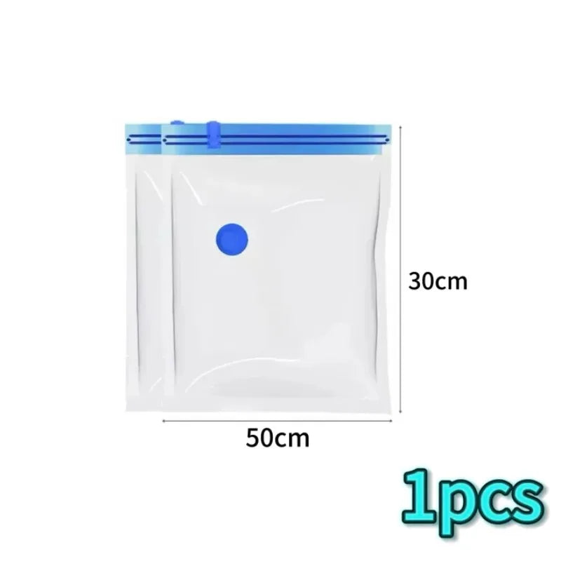 Thickened Vacuum Compression Bag Transparent Quilt Vacuum Bag Storage Bag Household Clothing Storage and Sorting Bag