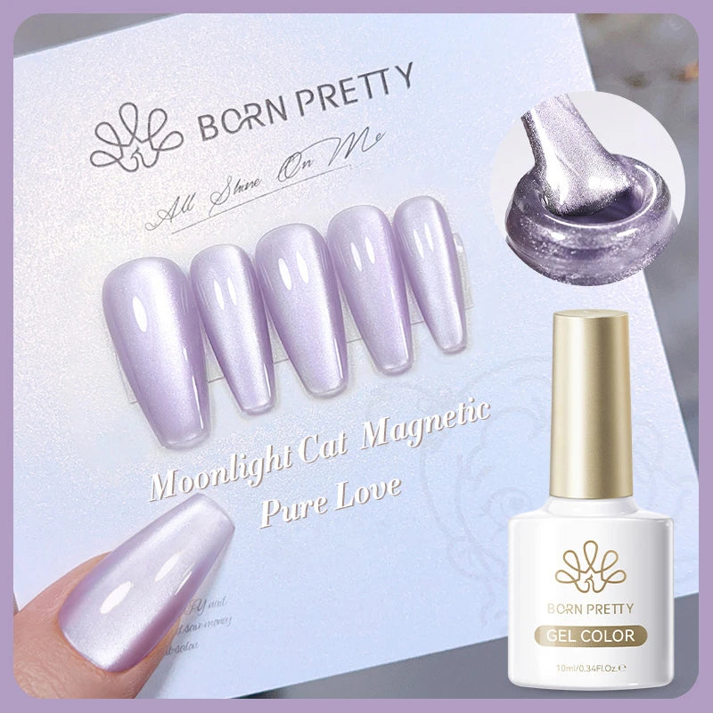 BORN PRETTY 117 Colors Cat Magnetic Gel Nail Polish 10ml