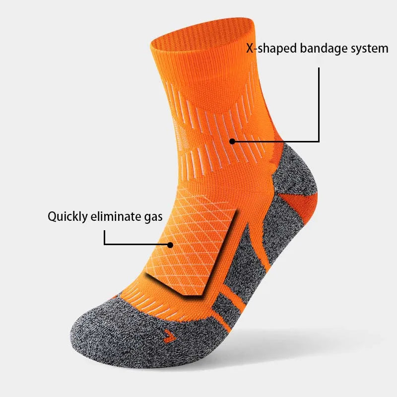 Professional Running Socks Breathable Sweat Absorbing