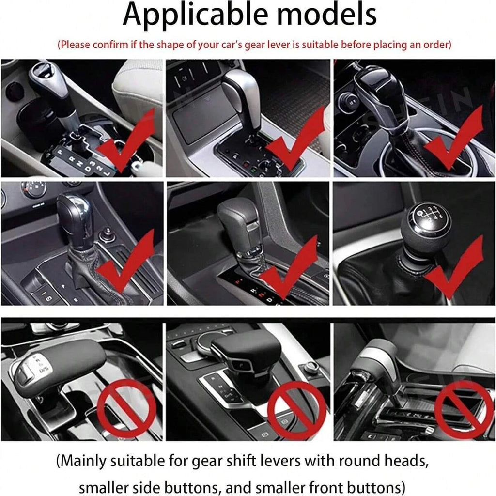 Car Gear Shift Lever Cover Hoodie Sweatshirt Creative Decorative Protection for Transmission Stick Shift Hand Brake