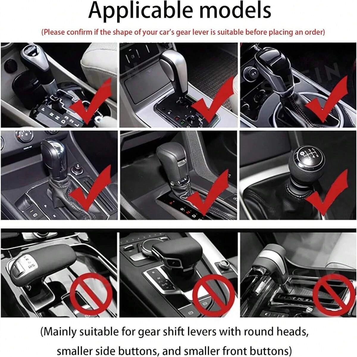Car Gear Shift Lever Cover Hoodie Sweatshirt Creative Decorative Protection for Transmission Stick Shift Hand Brake