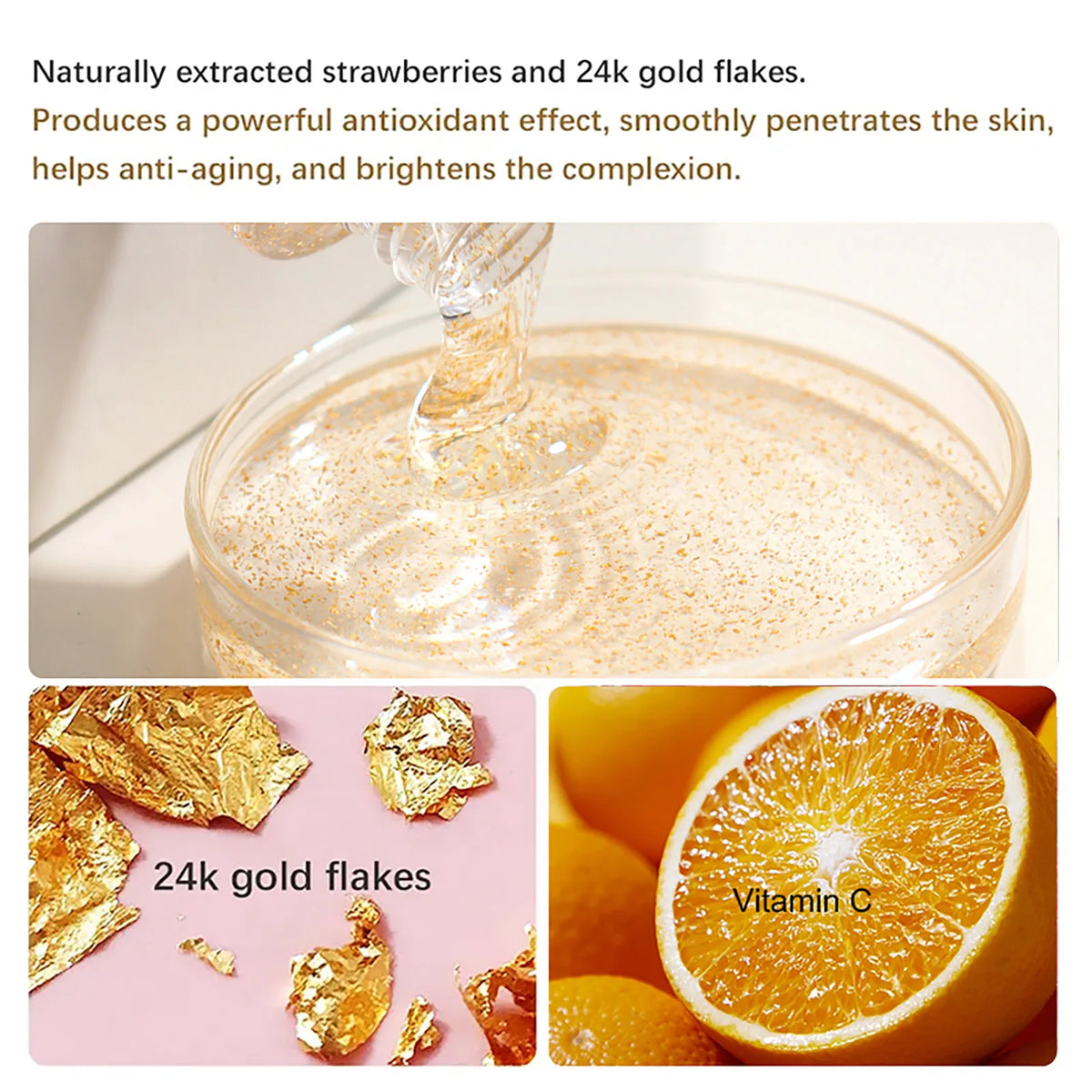 AILKE Double Glutathione Plus Whitening Serum For All Skin Types,