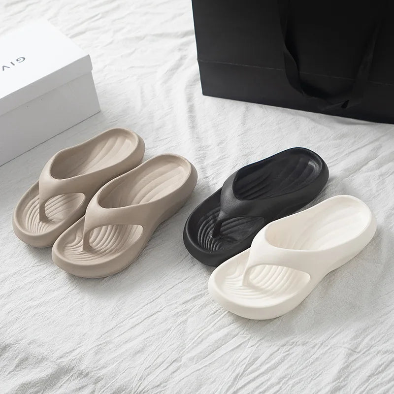 Thick Platform EVA Flip Flops For Women 2025