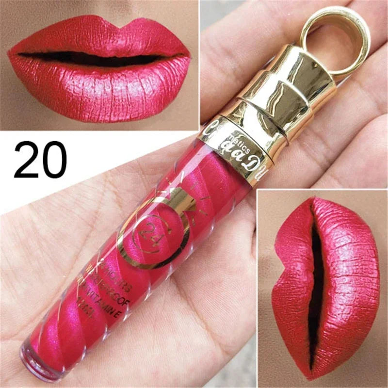 20 Colors Matte Liquid Lipstick Waterproof Long Lasting