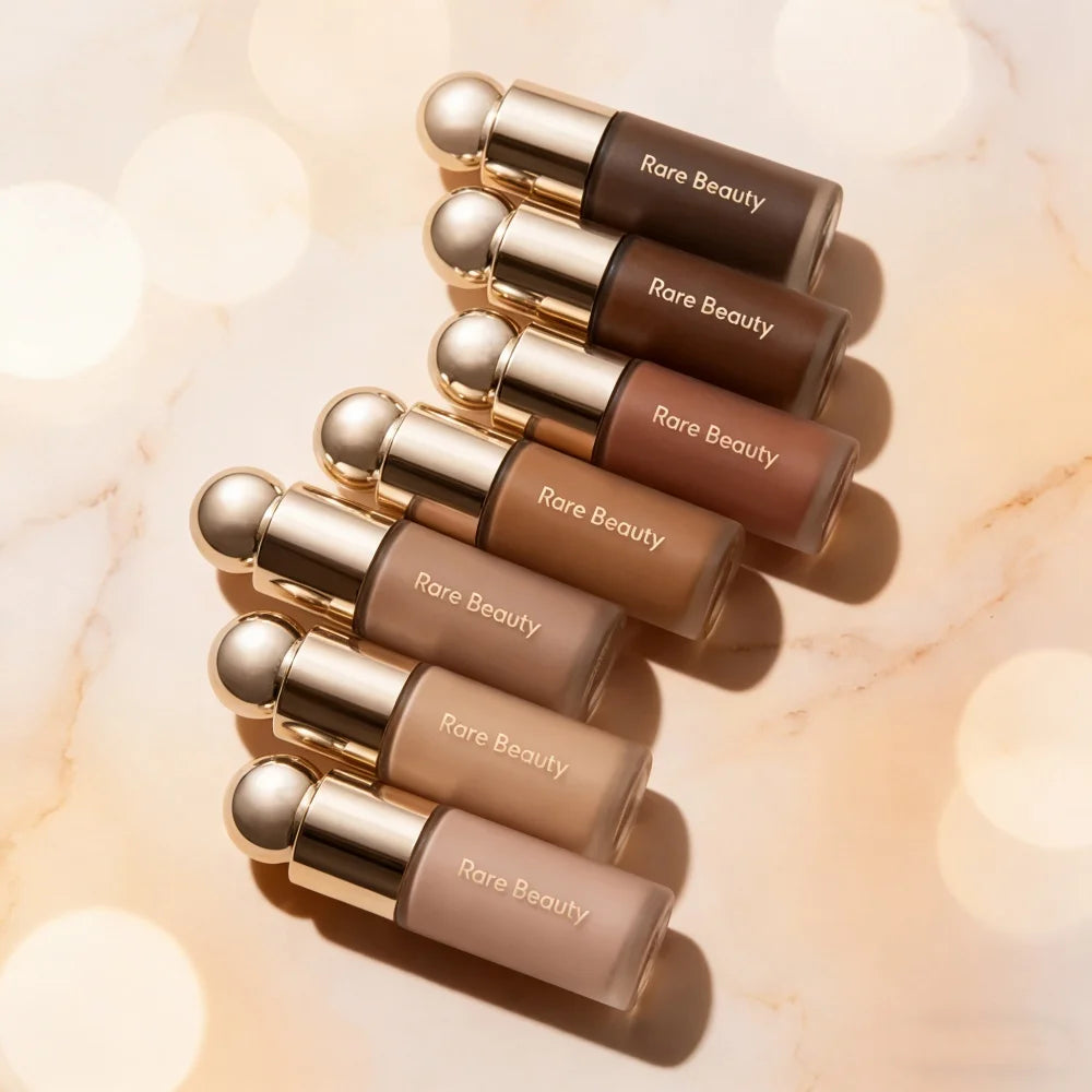 Rare Beauty Facial Liquid Contour Bronze Powder Smooth Natural Moisturizing Long-Lasting Easy to Apply Lip Gloss Makeup With Box