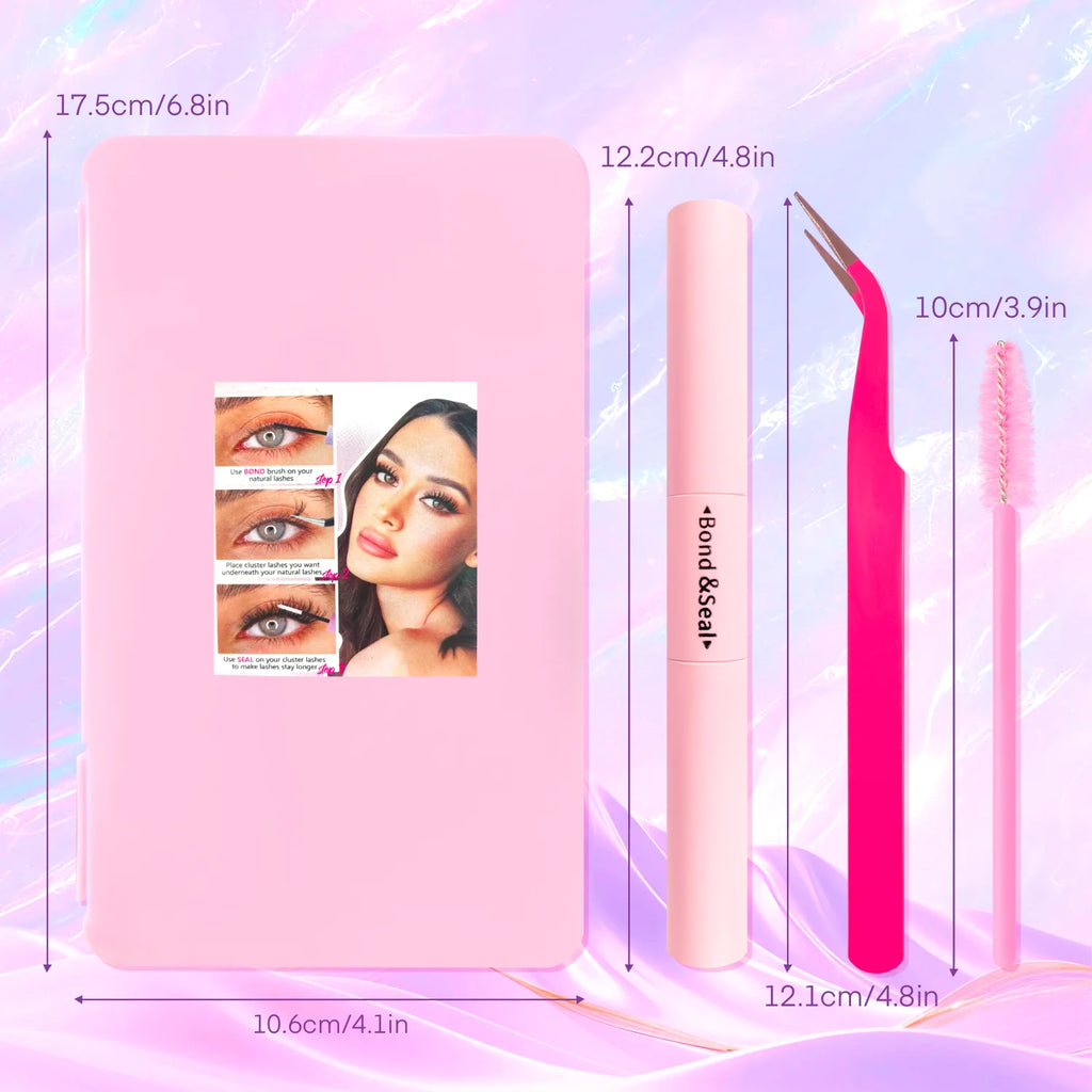 720/200pcs eyelash Extension Kit Fluffy Eyelash Extension
