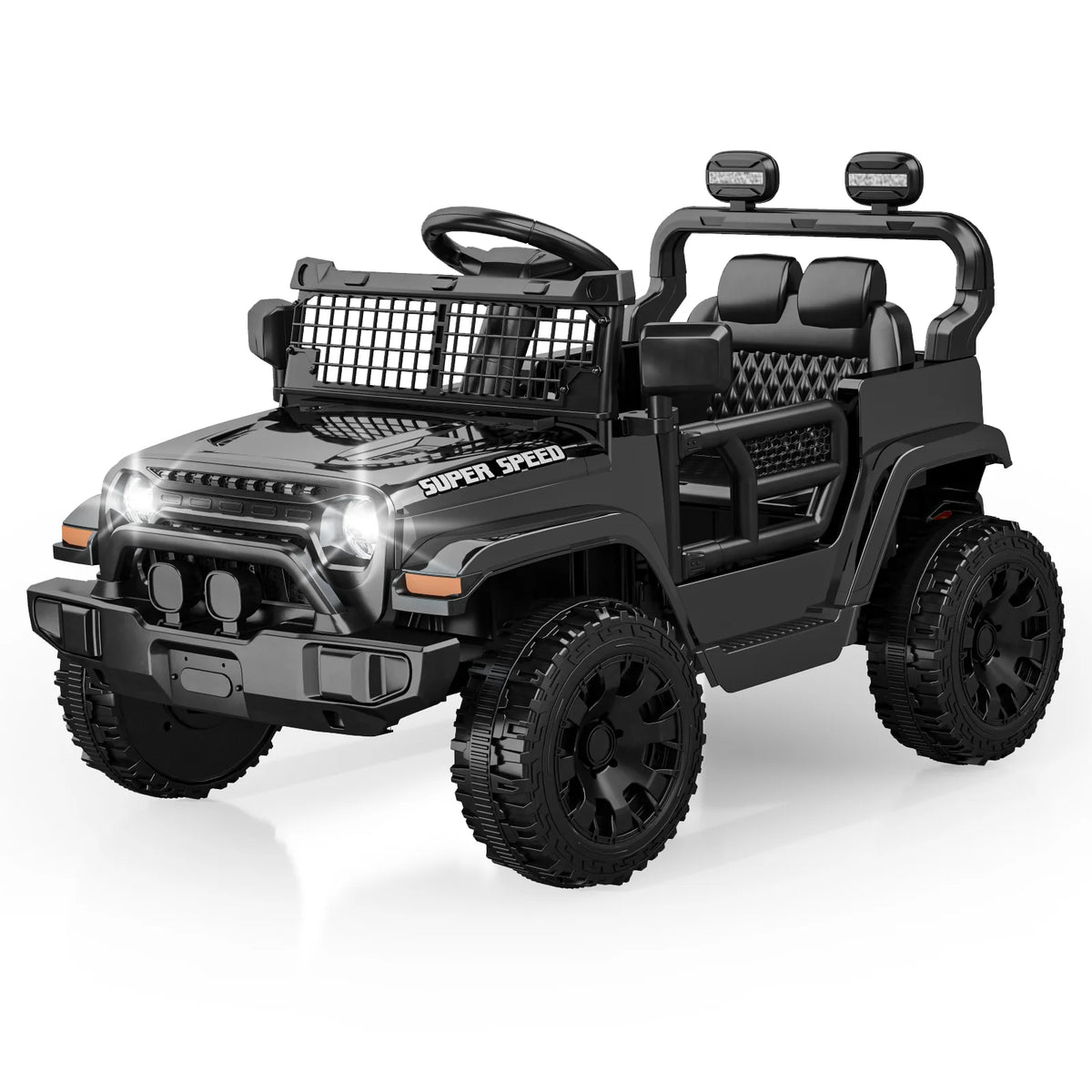 12V Ride On Car for Kids, Electric Ride On Toy with Parent Remote Control