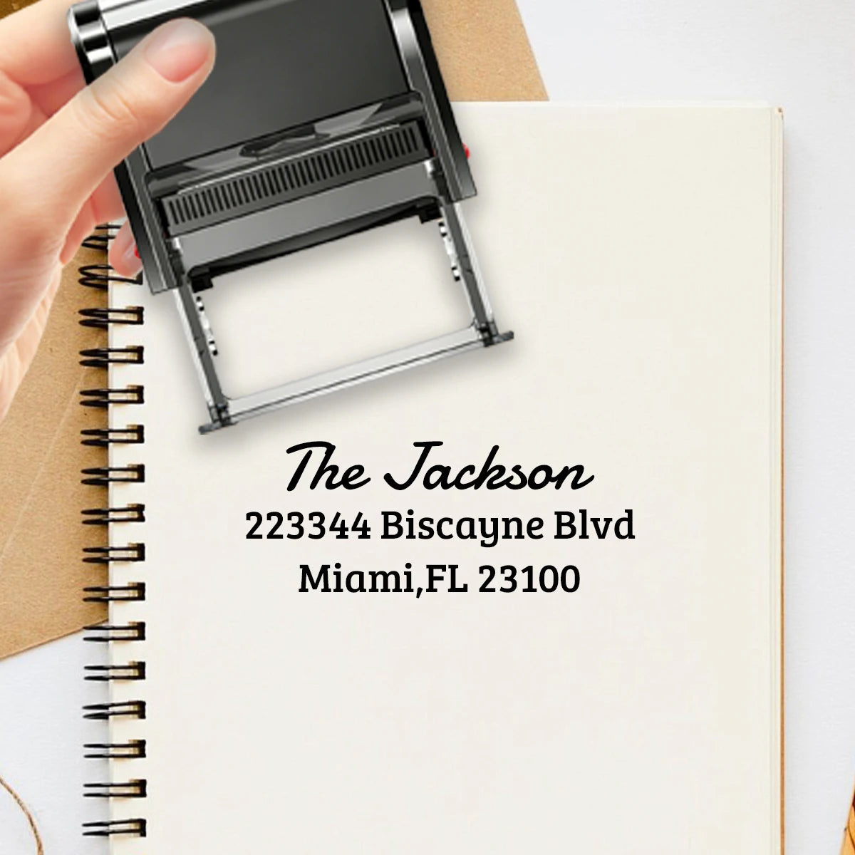 Custom Address Stamp, Return Address Stamps Self Inking Personalized