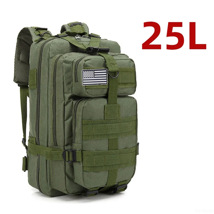 25L/50L Sturdy Nylon Waterproof Tactical Sports Trekking