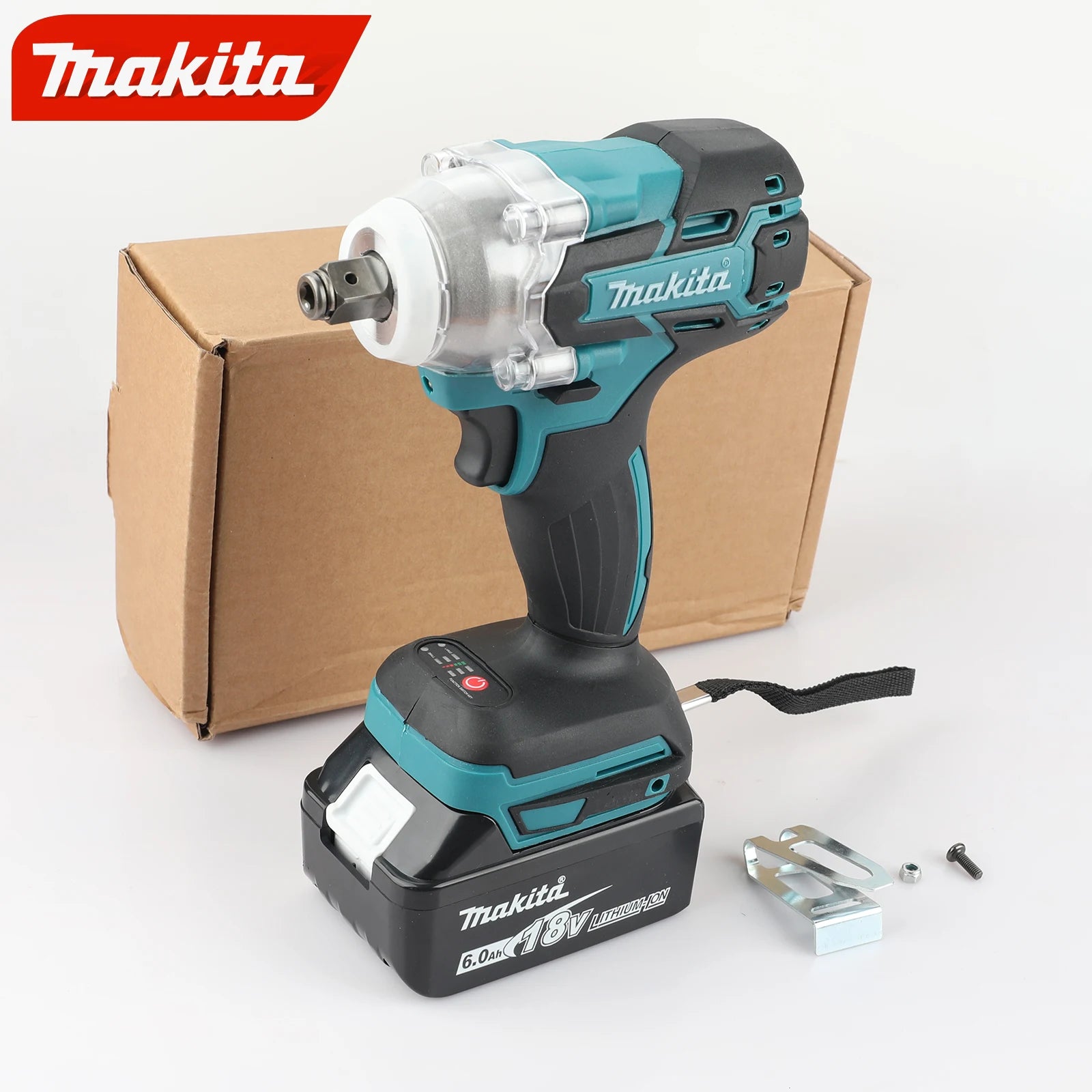 Makita DTW285 Tools Impact Wrench Machine Brushless Cordless Electric Wrench High Torque Rechargable Tool For Makita 18V Battery