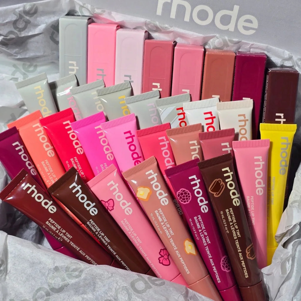 Rhodeskin Limited Edition Peptide Tint Tinted Lip Gloss Layer Nourishing Hydrates Makeup