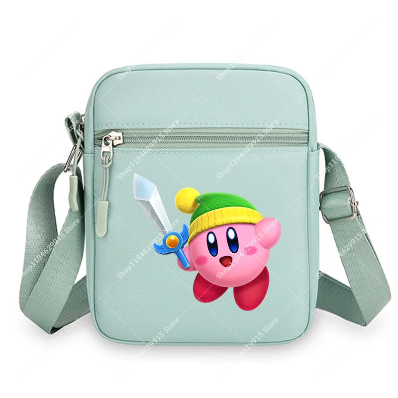 Star Kirbys Shoulder Bags Cute Cartoon Anime Crossbody Bag