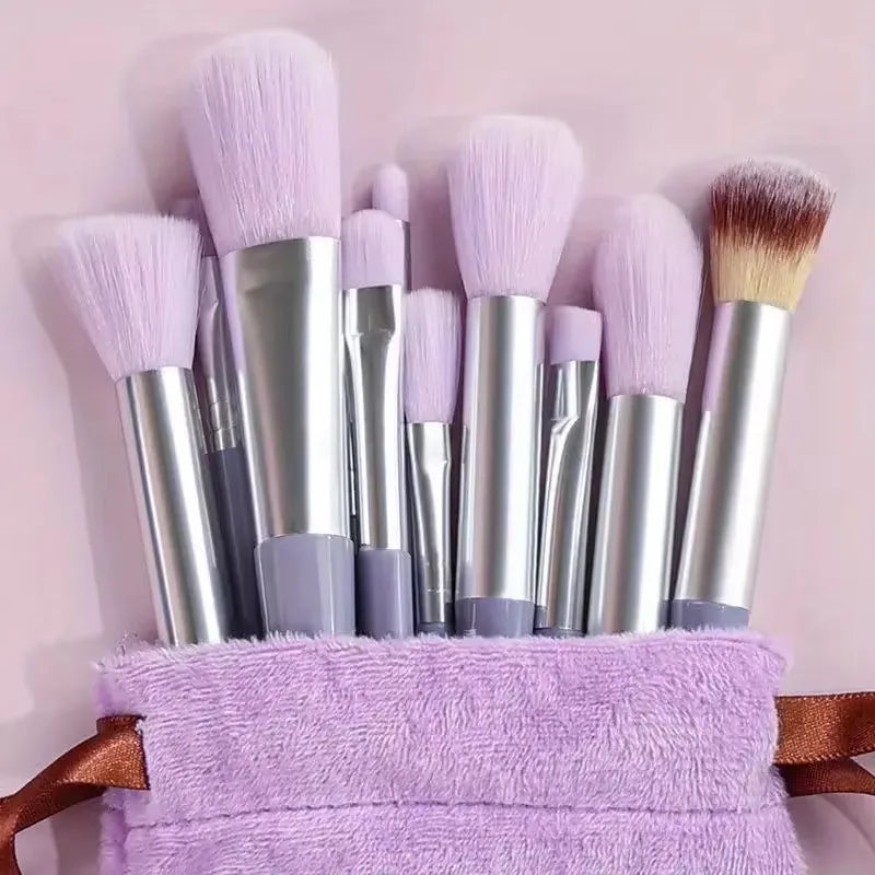 13 PCS Cosmetic Brushes Set Eye Shadow Foundation BB Cream Concealer Women Cosmetic Brush Eyeshadow Blush Powder Blending Beauty
