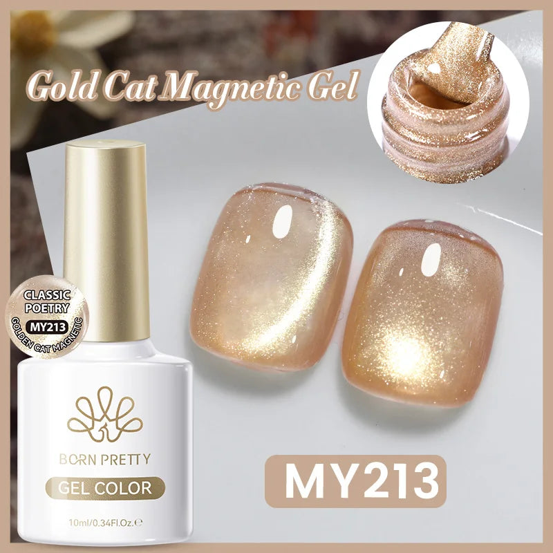 BORN PRETTY 117 Colors Cat Magnetic Gel Nail Polish 10ml