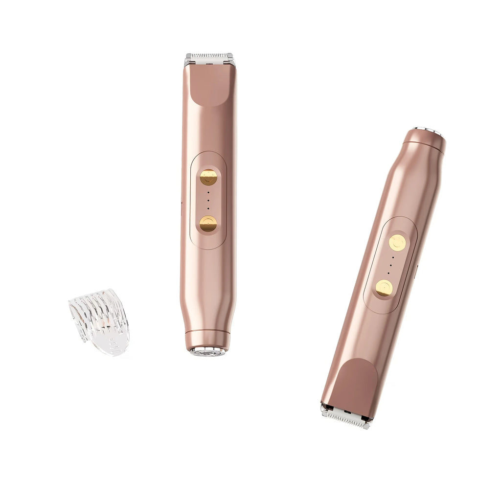 Women Electric Body Shaver Double Heads USB Rechargeable Waterproof