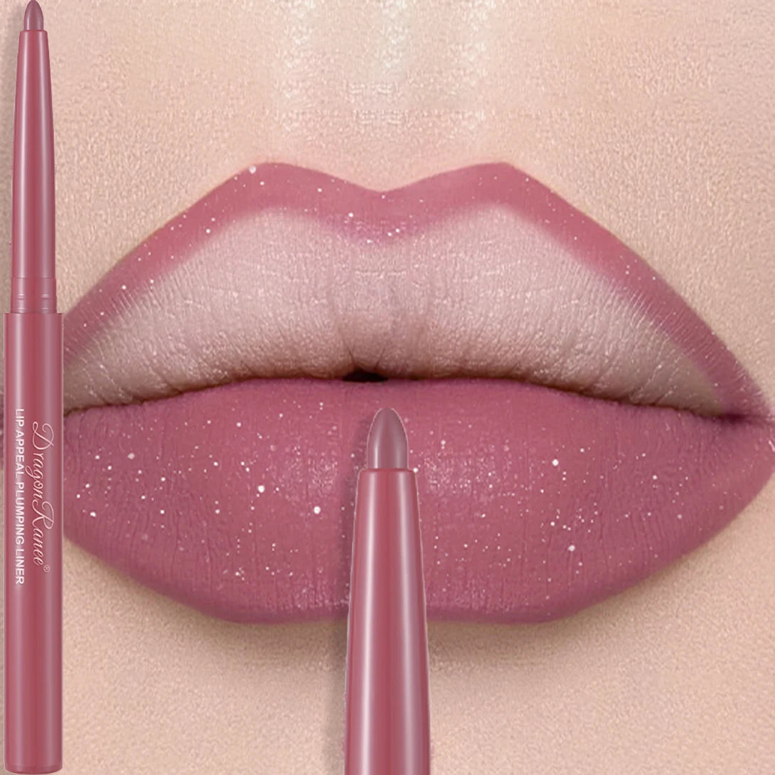 Multi Color Matte Lip Liner Crayon, Velvet Waterproof Lip Pencil