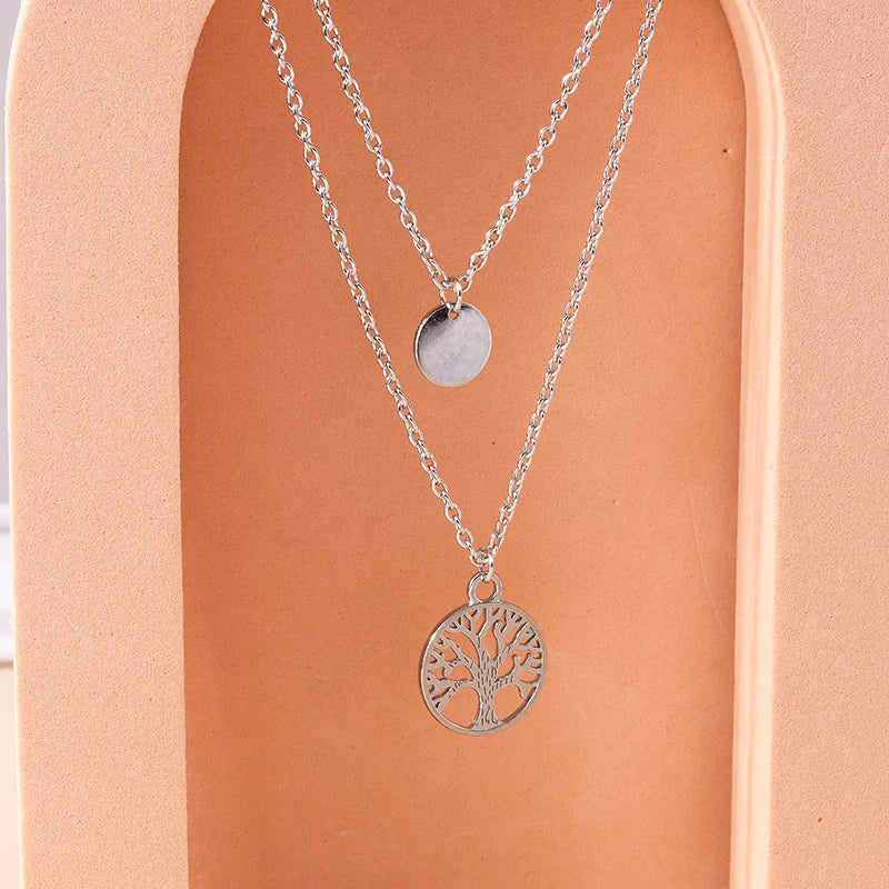 Aihua Fashion Infinity Pendant Necklace for Women Gold Silver Color Chains Infinity Symbol Party Collares Jewelry on the Neck