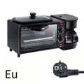 Multifunctional Breakfast Machine 3 in 1 Breakfast Maker Coffee Machine, Breakfast Station with 600 ml Coffee Maker +9 L Oven +Frying Pan, Toasters Breakfast Maker for Home Office