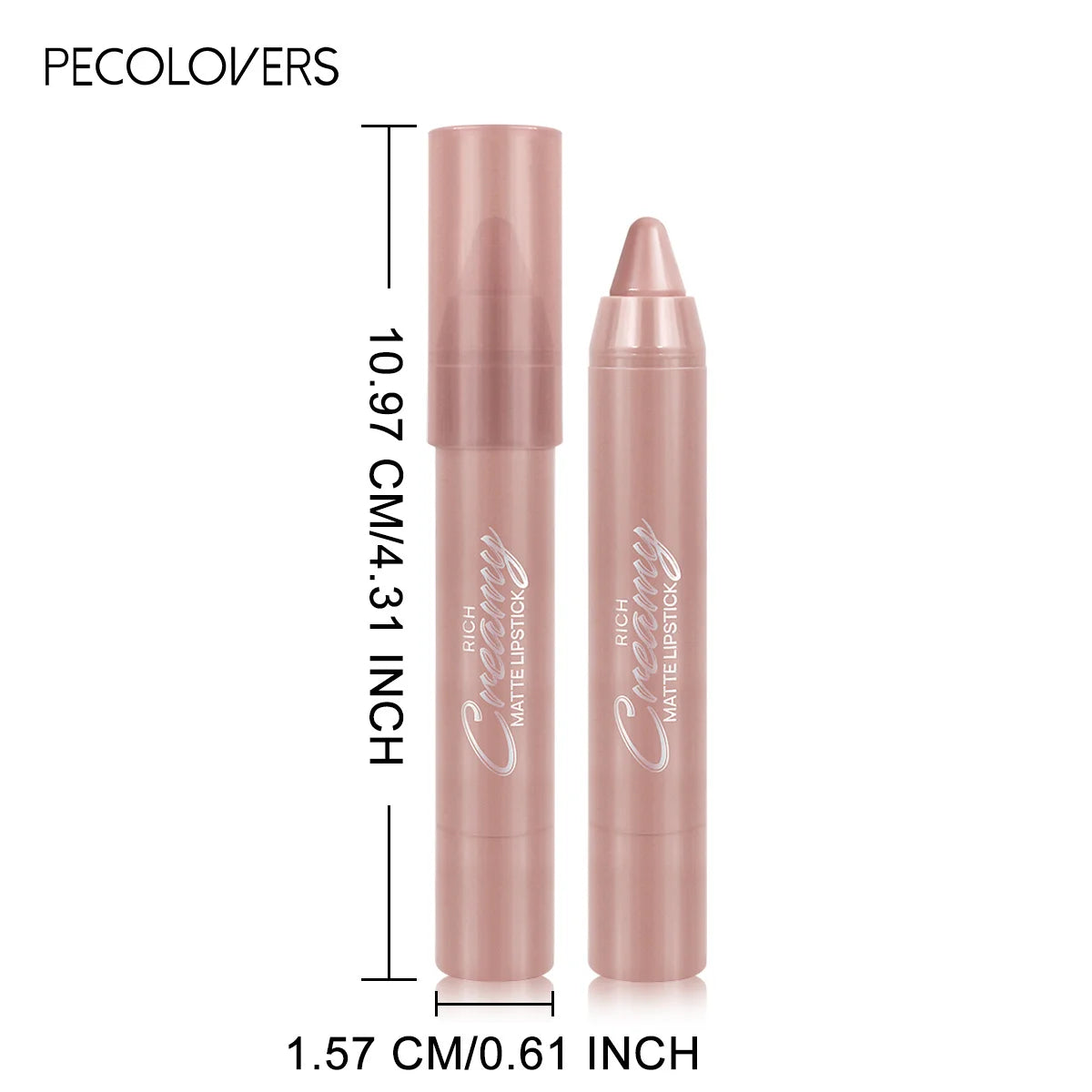 6PCS/SET Creamy Matte Lipstick Kit, 6 Versatile