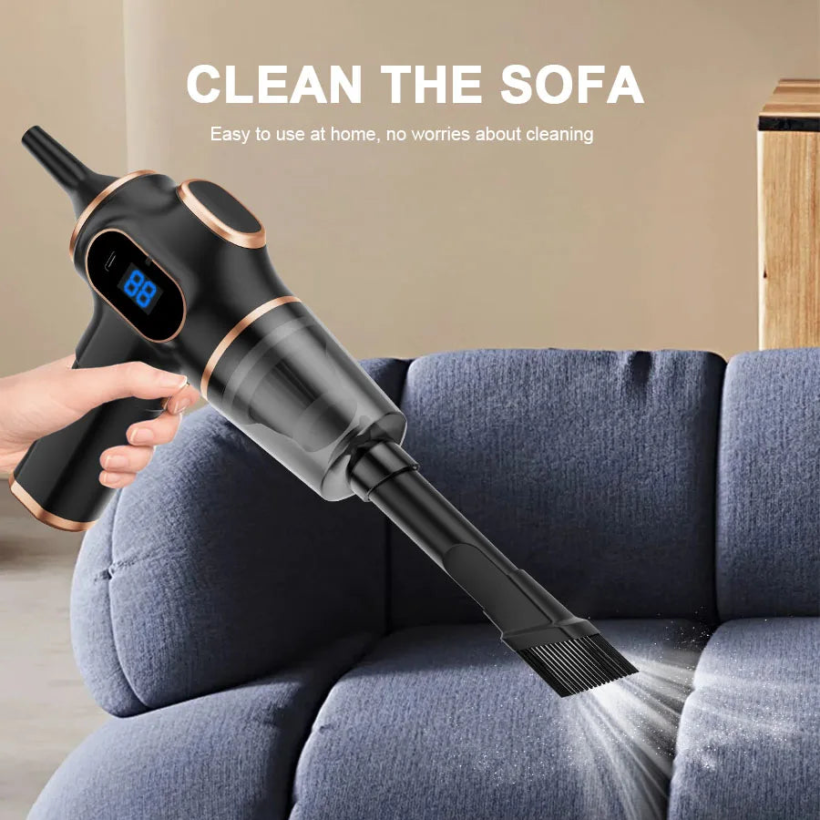 NEW ABS Wireless Car Vacuum Cleaner Home Appliance Sofa Office High-Power