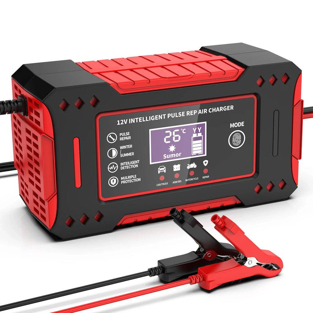 Charger Car and Motorcycle Battery Charging Unit Lead-Acid Battery Repair