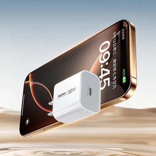 30W PD Fast Charger USB C Type C Wall Adapter With 1M 2M Cable Fast Charging For iPhone 16 15 14 Samsung Google Pixel Travel Cha