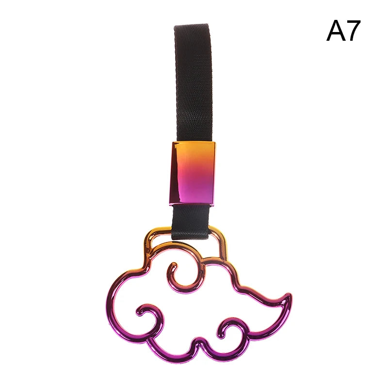 1Pc Train Bus Handle Hand Strap Drift Charm Strap Drift Auto Accessories Car Styling Car Heart Straps Front Tow Hook