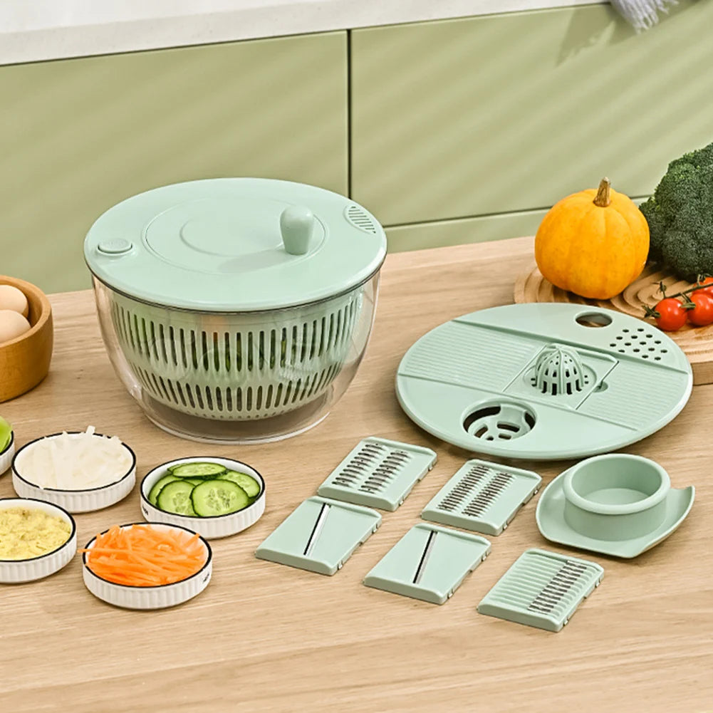 Multifunctional Household Manual Vegetable Washer Dryer