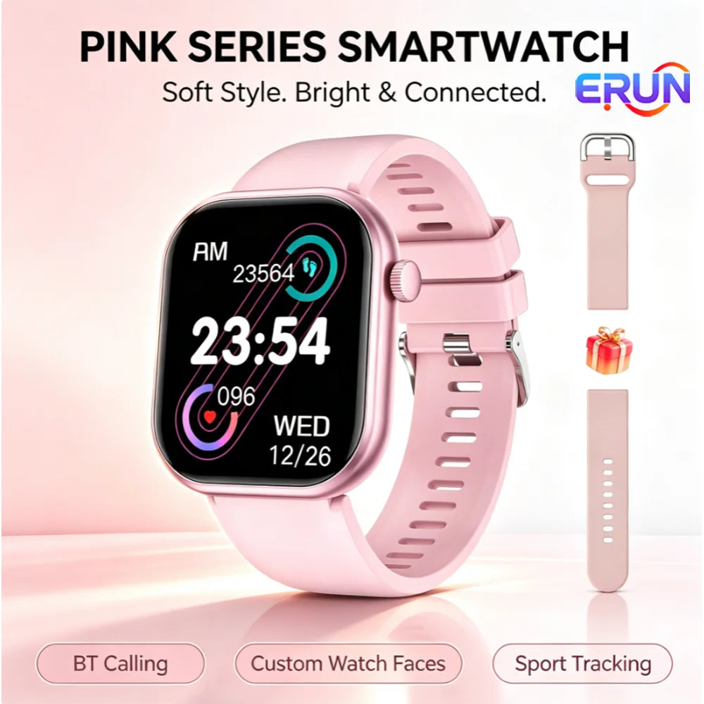 Smart Watch Compatible for Android/iPhone with Wireless Calling/Sending, Camera Control