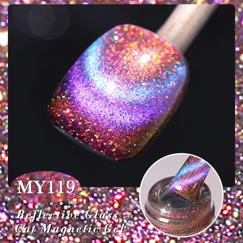 BORN PRETTY 117 Colors Cat Magnetic Gel Nail Polish 10ml