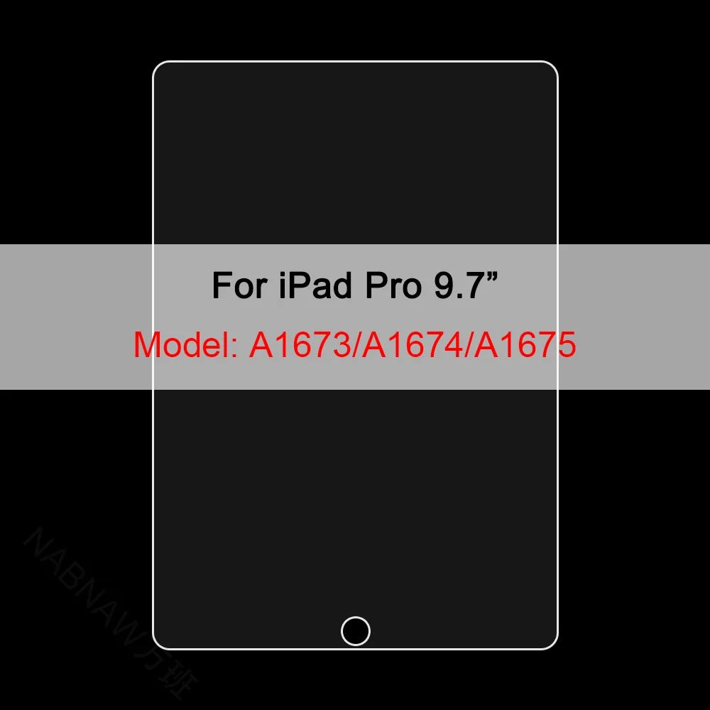 3Pcs Tempered Glass Film For Apple iPad 10th 9th 8th 7th Mini 6 5 4 3 For Apple iPad Air 5 4 3 Pro 12.9 11 2022 2021 2020 2018