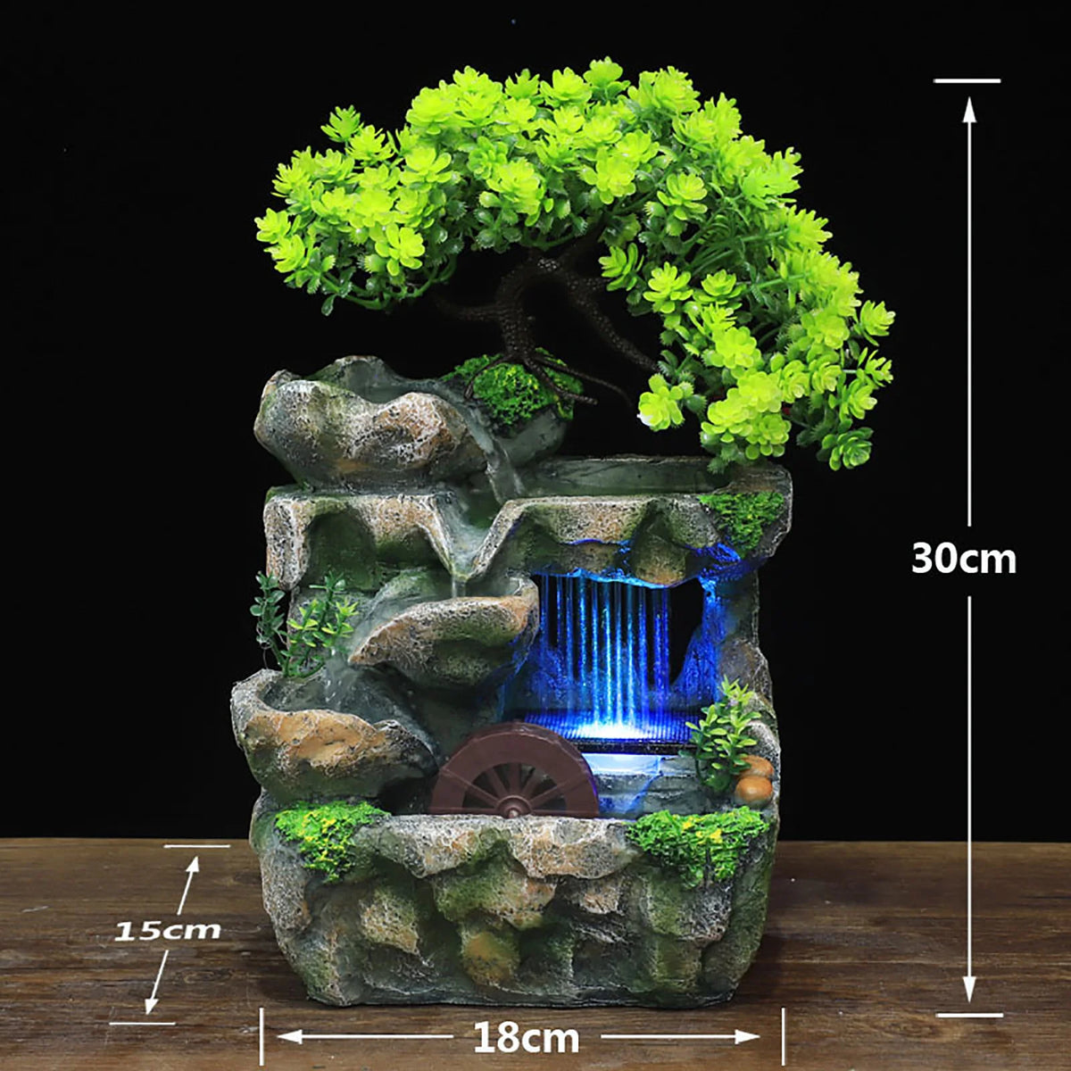 Indoor Room Fountain Waterfall Decor Desktop Fountain Decoration Water Feature