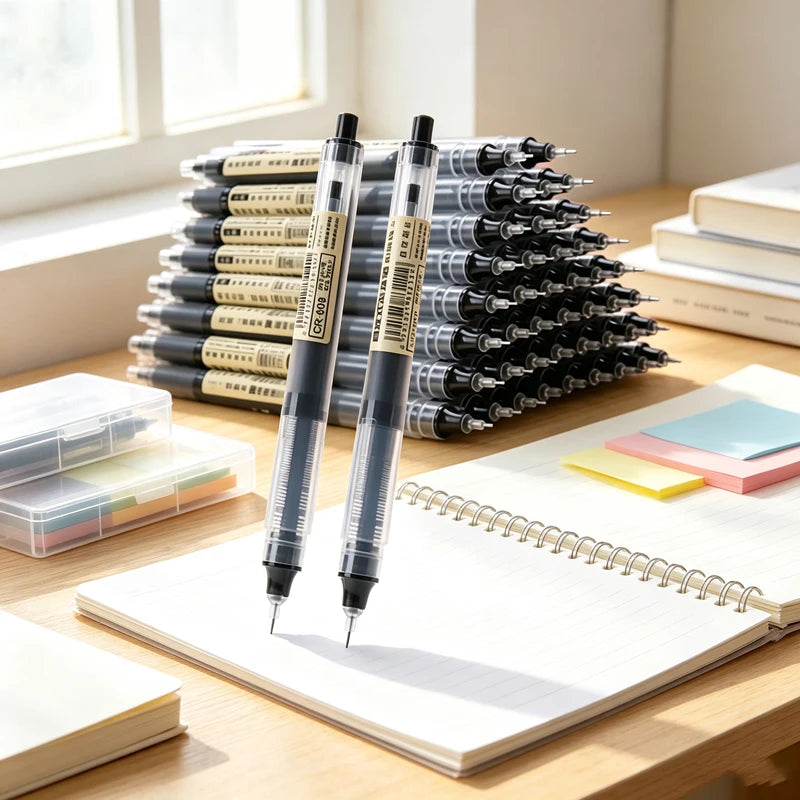 3-102Pcs Straight Liquid Needle Tip Gel Pens