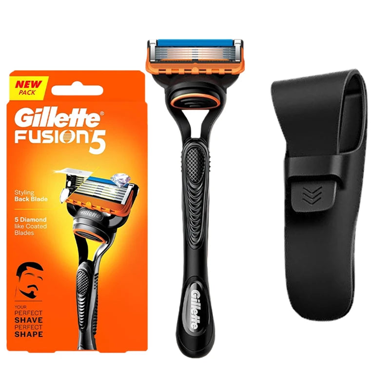 Gillette Fusion 5 Razor Men's Shaving Set 5 Layers Safety Manual Shaving