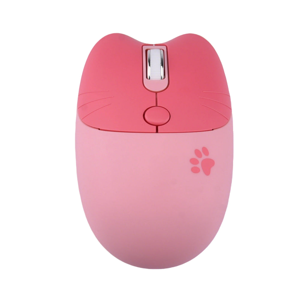 MOFii Cute Cat Wireless Mouse, 2.4G Plug & Play,