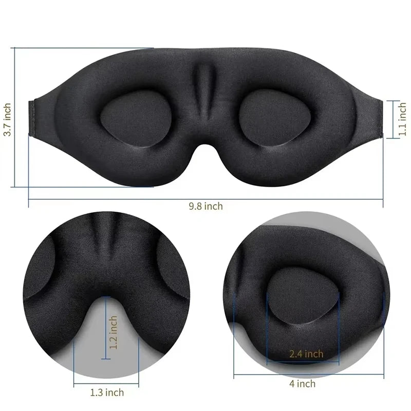 3D Eye Mask Adjustable Suitable for Men and Women