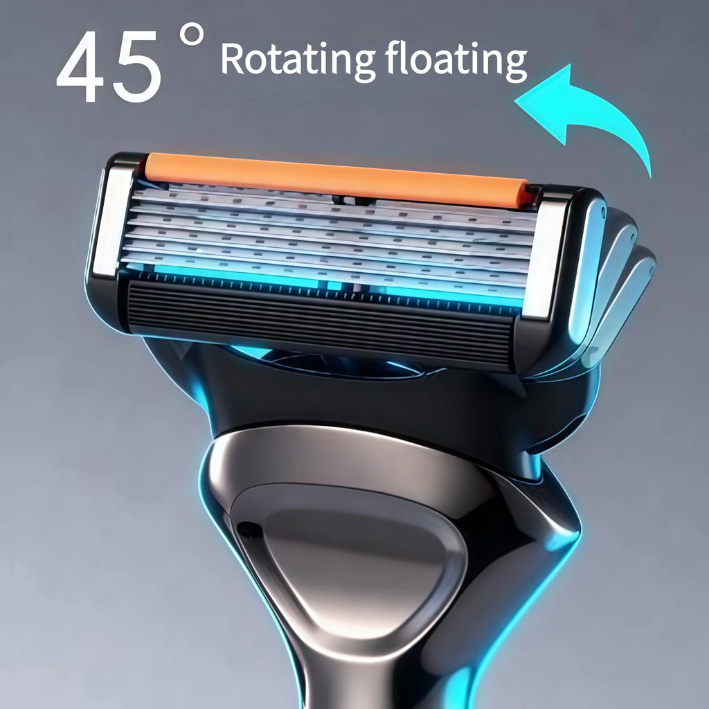 Razor, Fusion 5 Shaver, Men's Shaver,  Men's Razor, Razor Set, 5-Layer Shaver Blades, Stainless Steel Material
